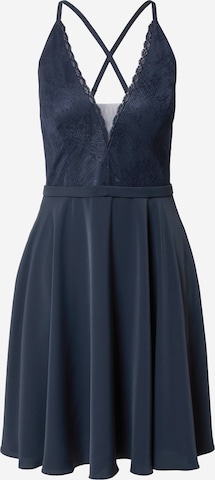 VM Vera Mont Cocktail Dress in Blue: front