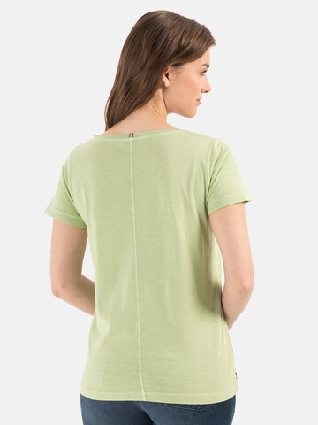 CAMEL ACTIVE T-Shirt aus Organic Cotton-Jersey in Grün
