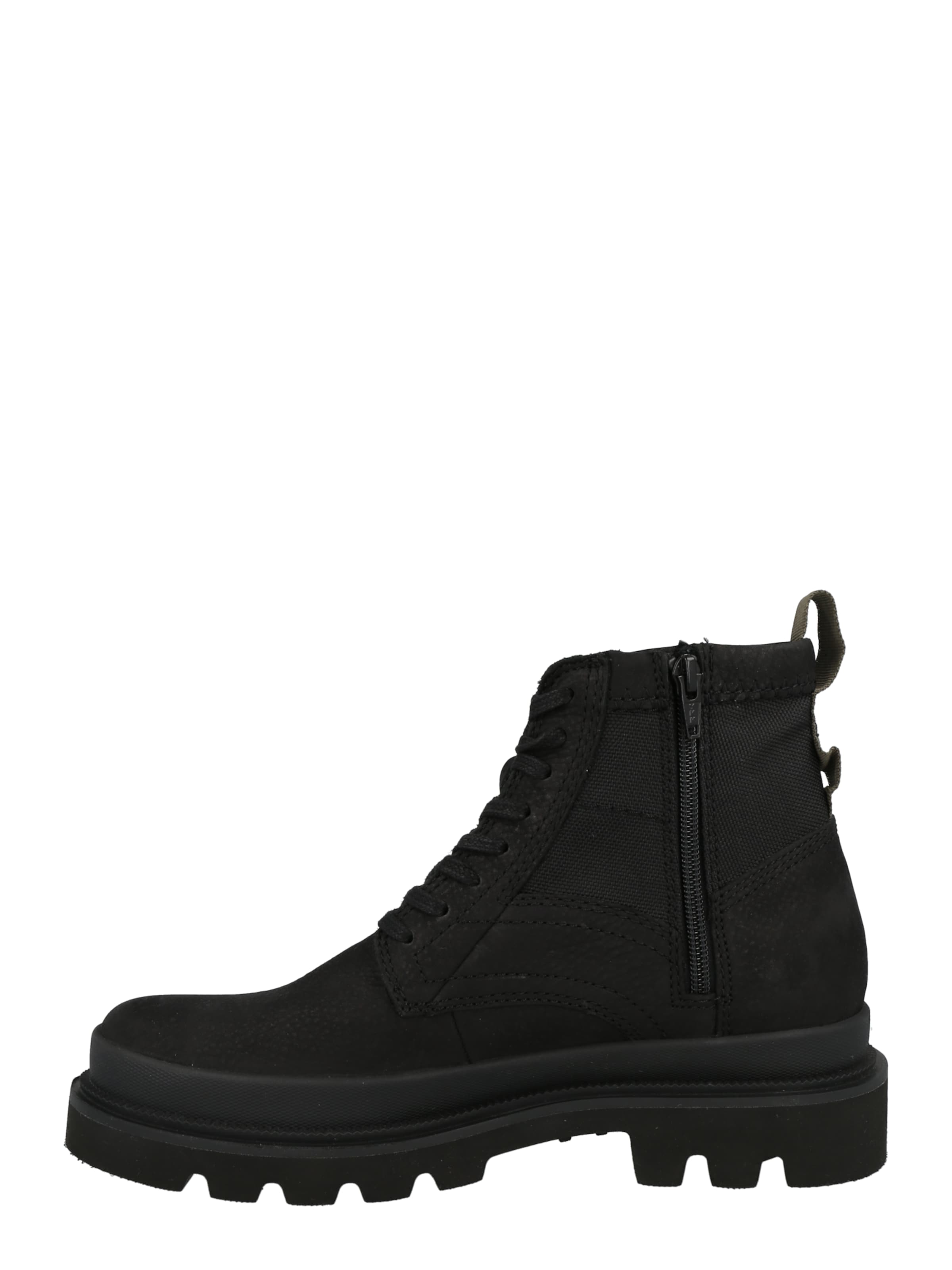 CLARKS Lace-Up Boots 'Badell Hi' in Black