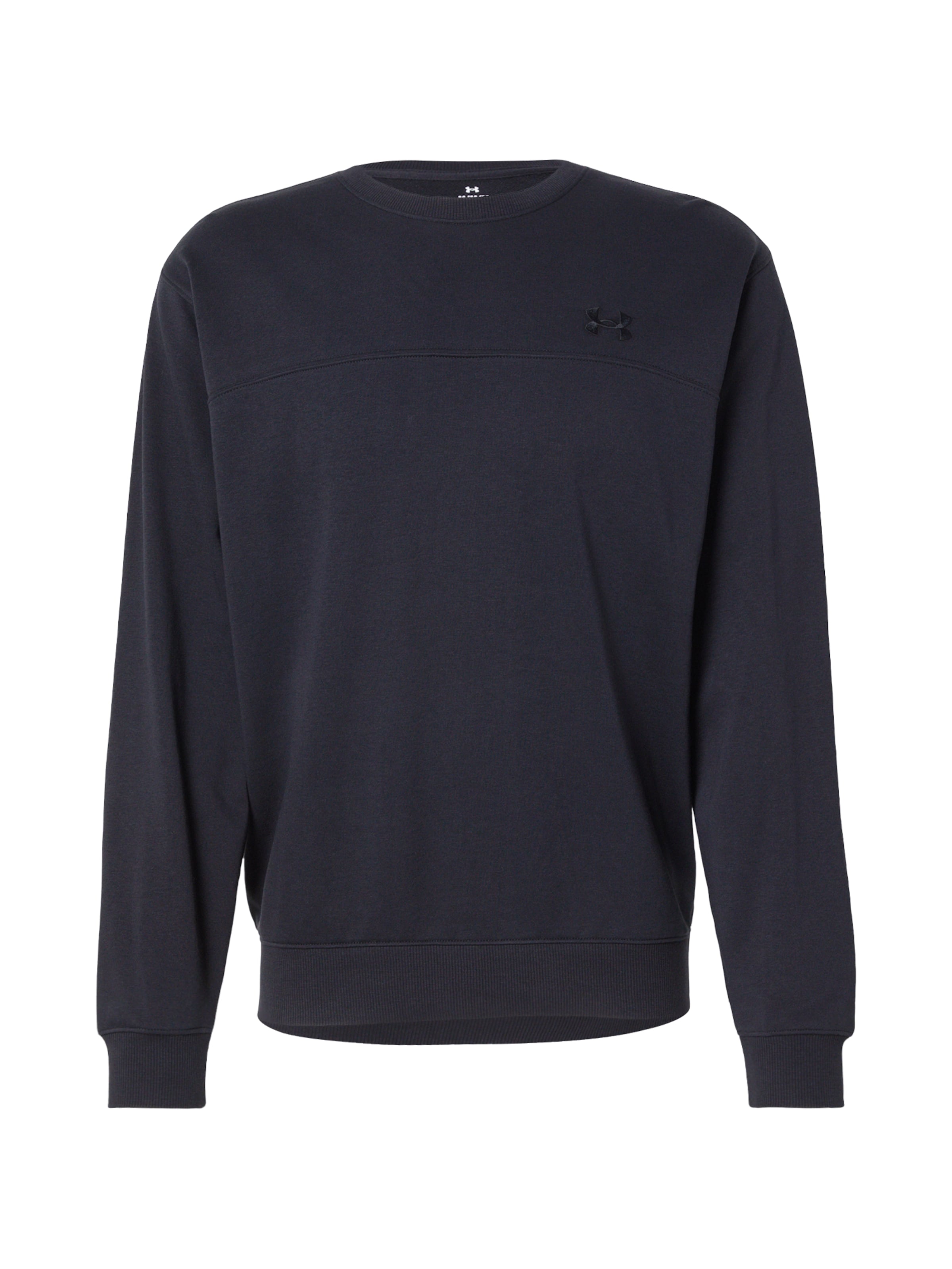 UNDER ARMOUR - Camiseta deportiva 'Rival' en negro: frente
