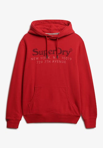 Superdry Sweatshirt in Red