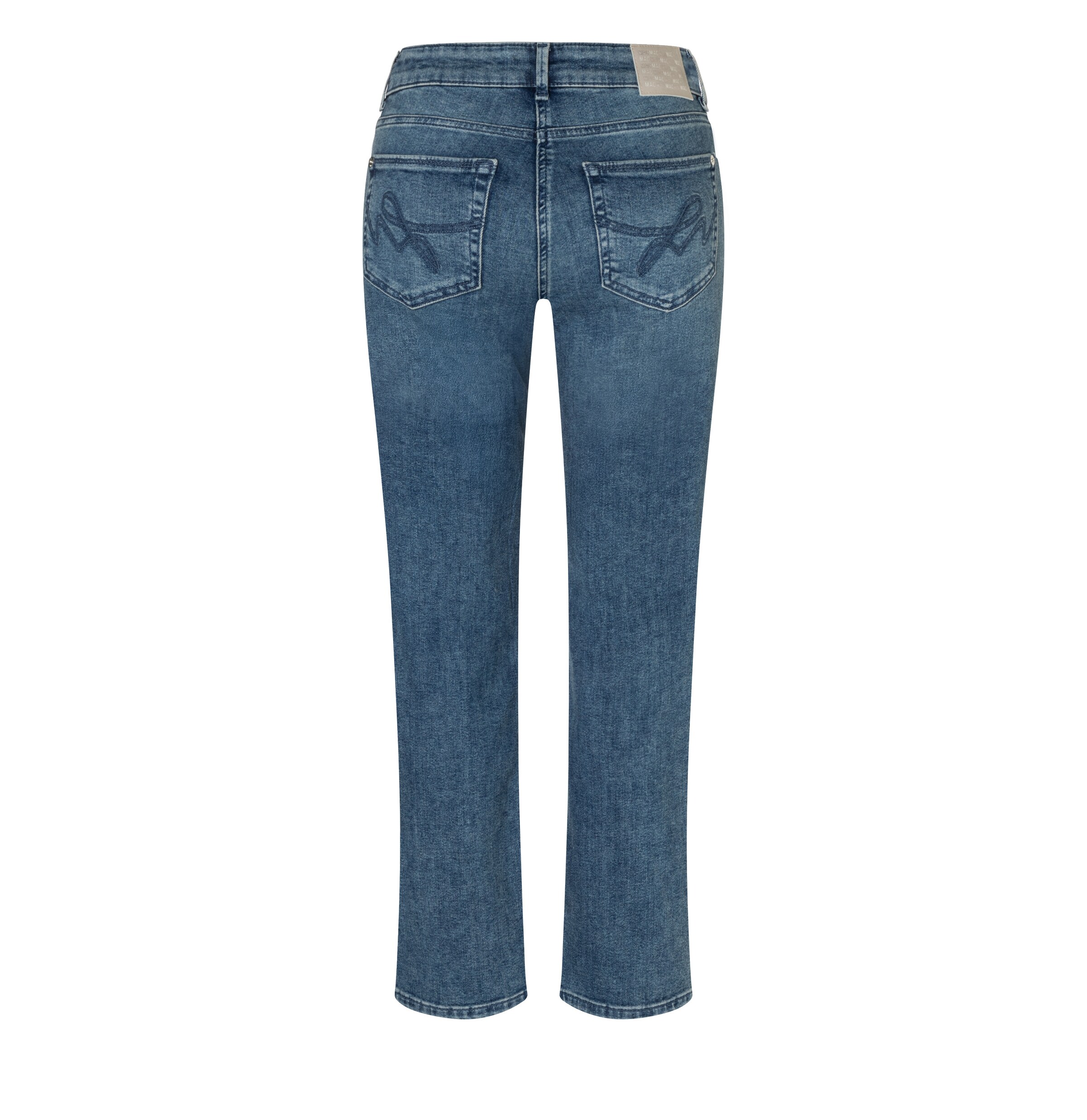Coupe slim Jean 'Carrie' MAC en bleu