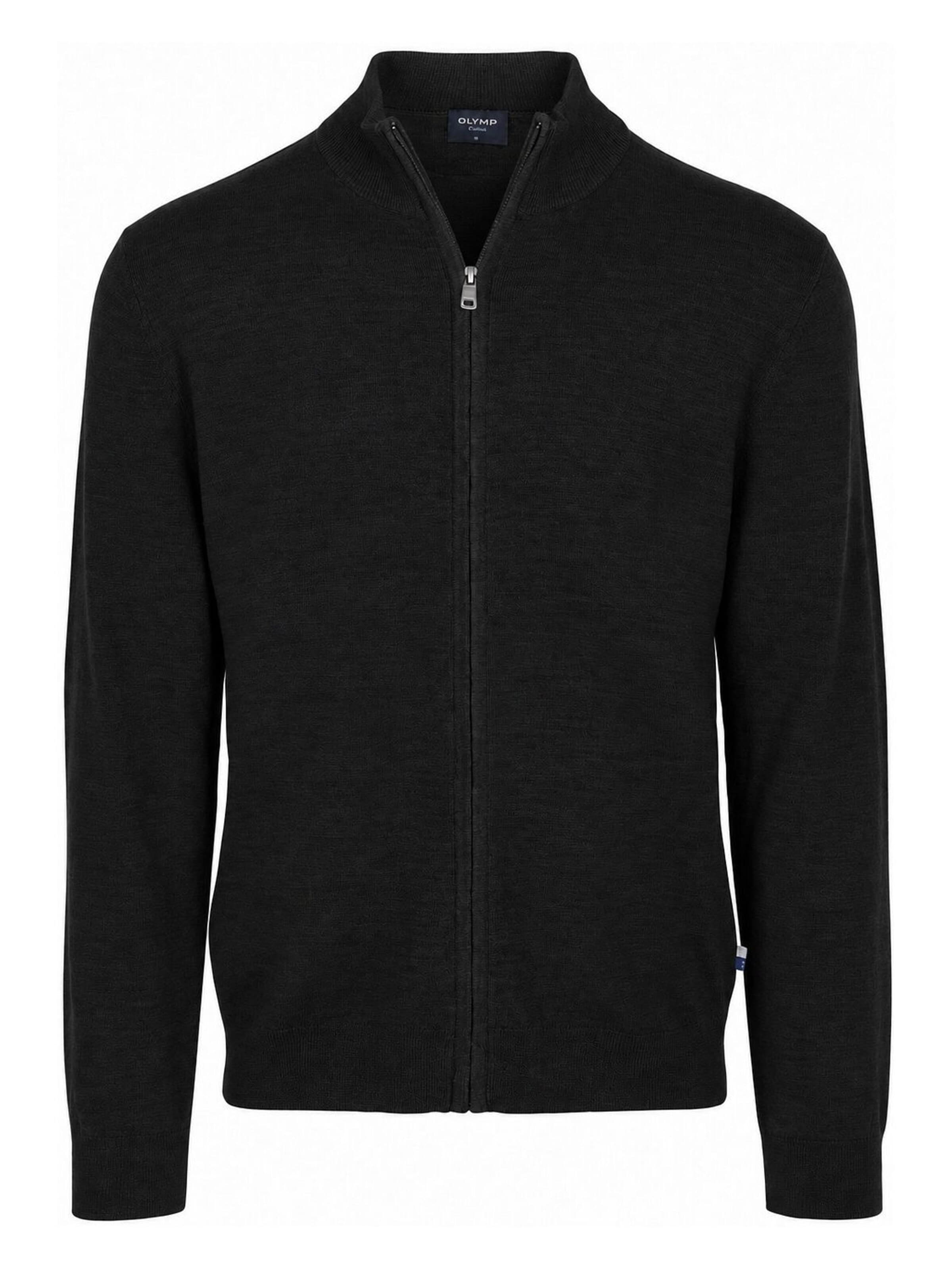OLYMP Strickjacke‌‌‌‌‌‌ in Schwarz: Vorderseite