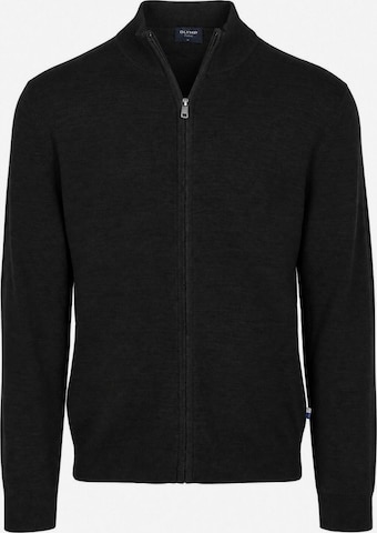 OLYMP Strickjacke in Schwarz: Vorderseite