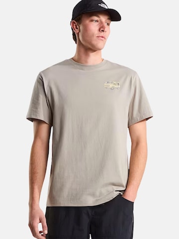 THE NORTH FACE Shirt 'THE NORTH FACE M VAN LIFE RX SS TEE T-SHIRT' in Grijs