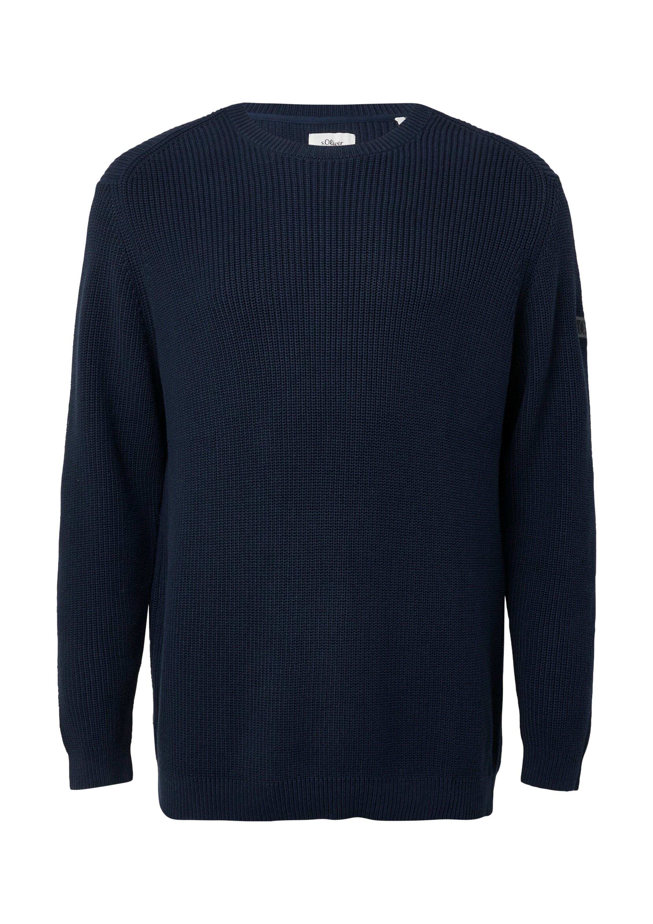 s.Oliver Men Big Sizes Pullover in Blau: Vorderseite
