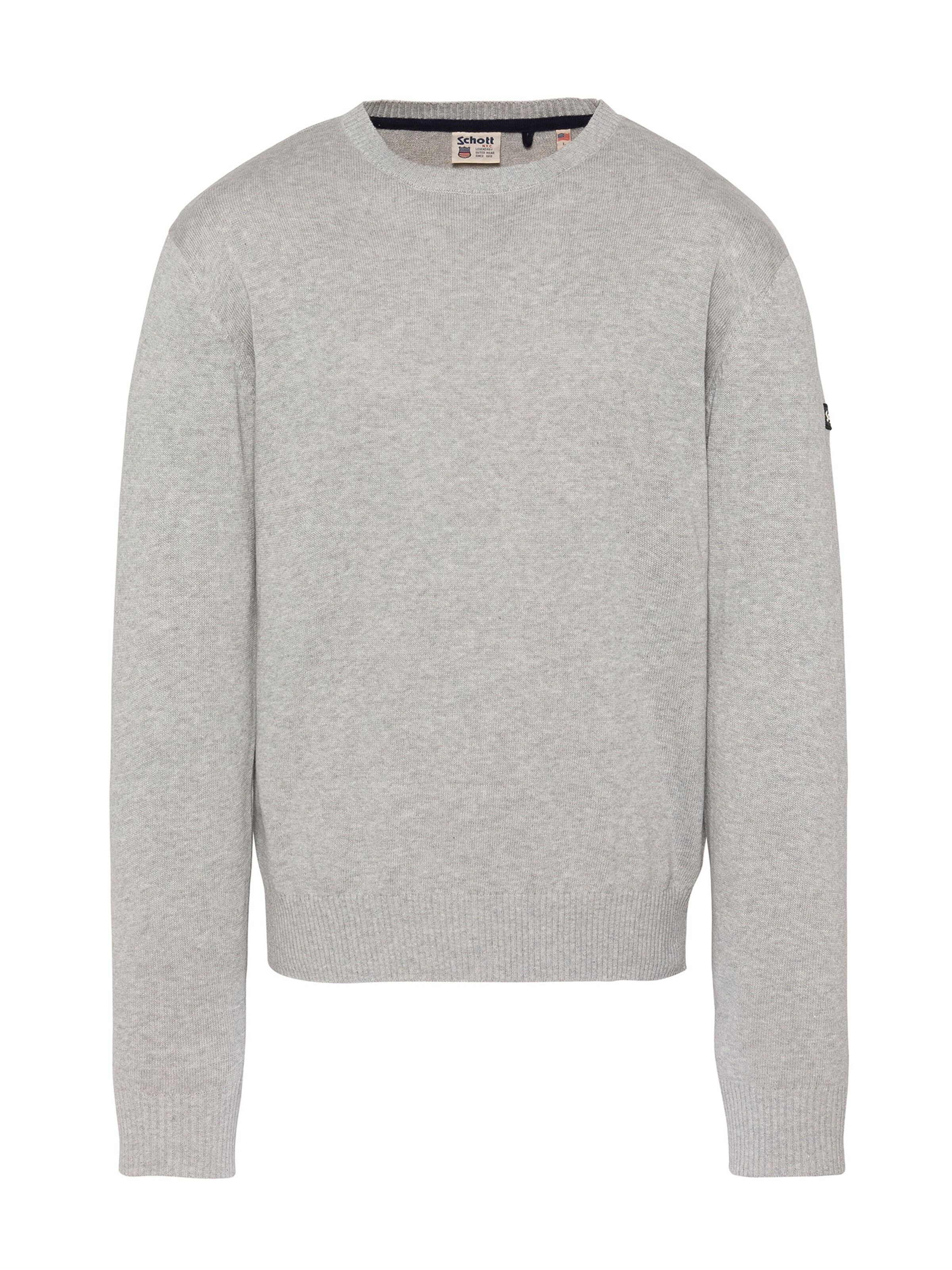 Schott NYC Sweater in M in Grey, Item view