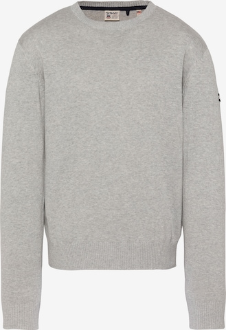 Pull-over Schott NYC en gris : devant