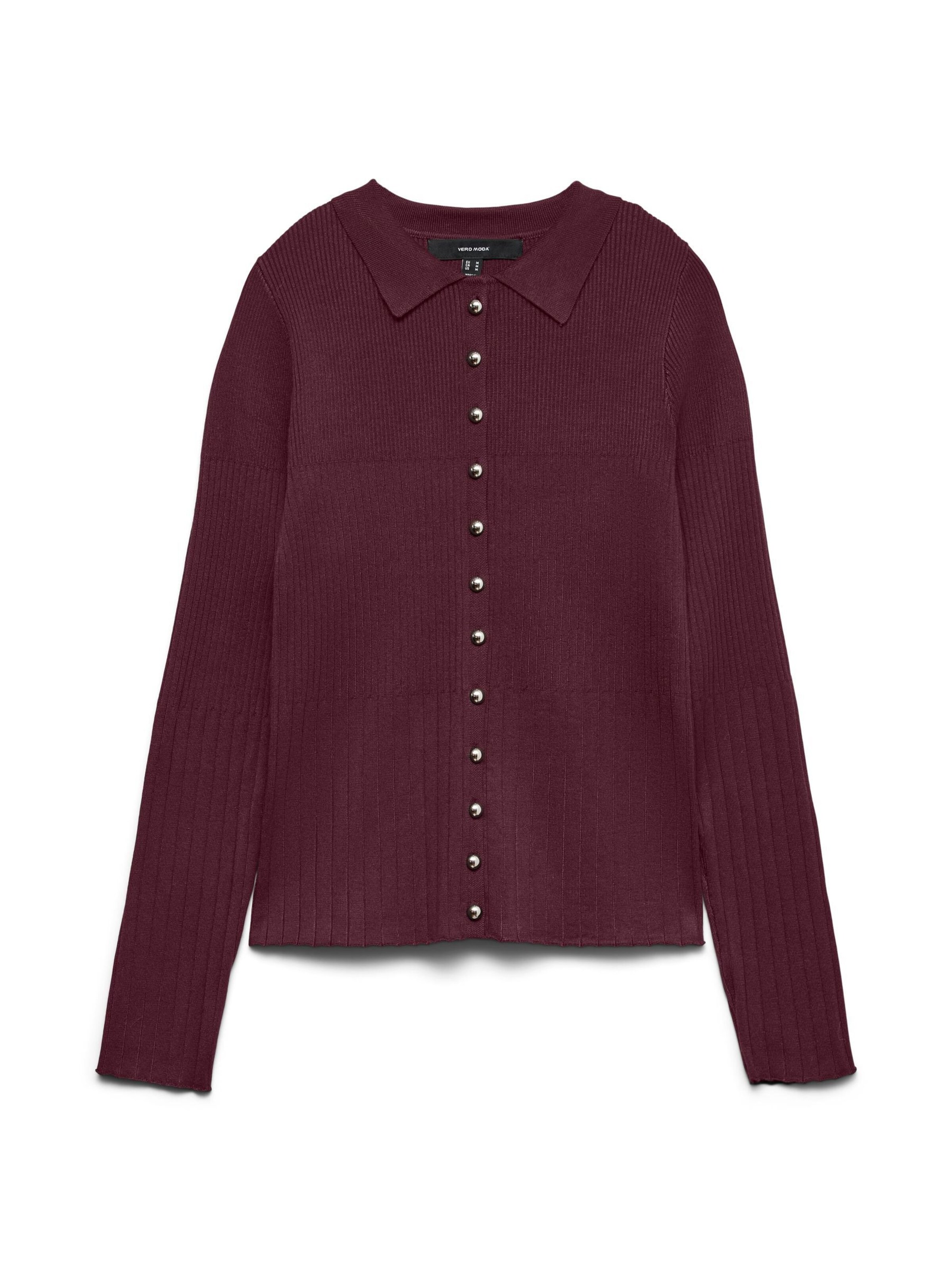 VERO MODA Strickjacke 'VMSiri' in Rot: Vorderseite