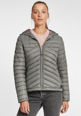 Oxmo Between-Season Jacket 'QuelIa' in Grey: front