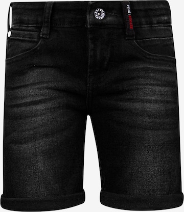 Retour Jeans Shorts 'Reven' in Schwarz: predná strana