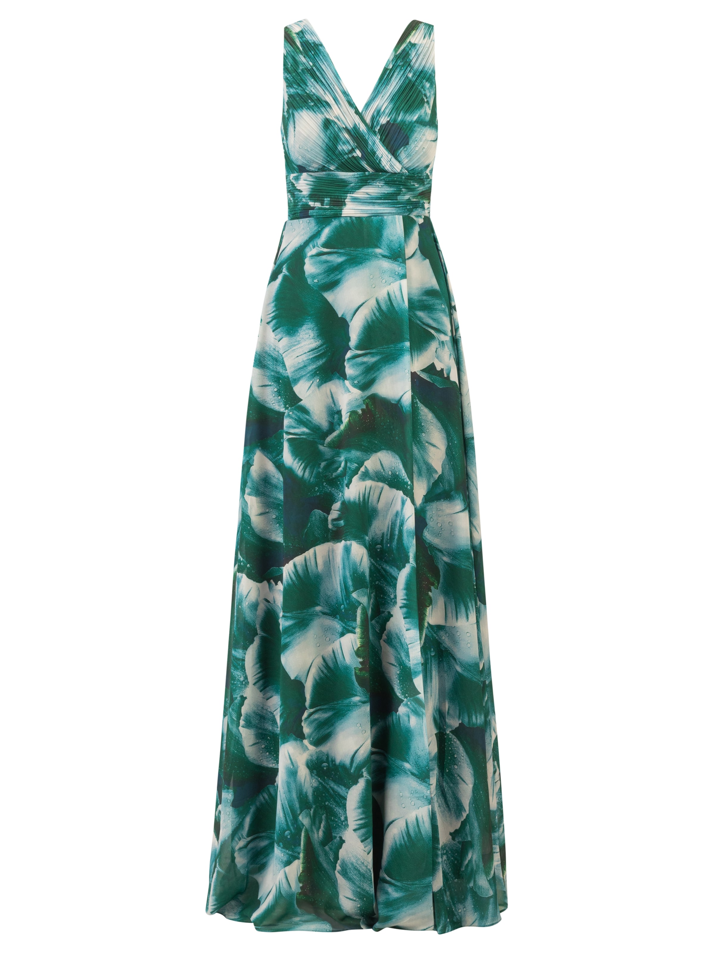 Kraimod - Vestido de noche en verde: frente