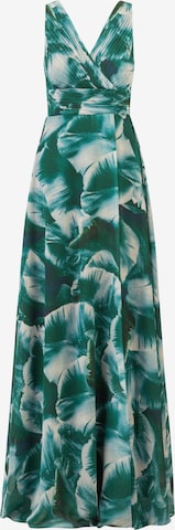 Kraimod - Vestido de noche en verde: frente