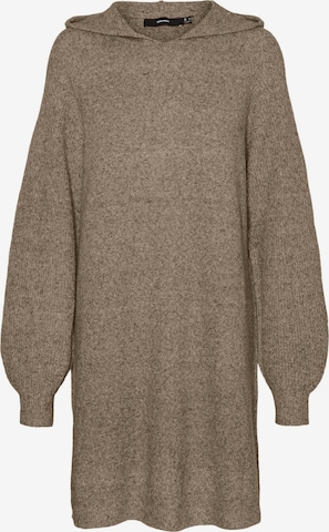 VERO MODA Knit dress 'DOFFY' in Beige: front