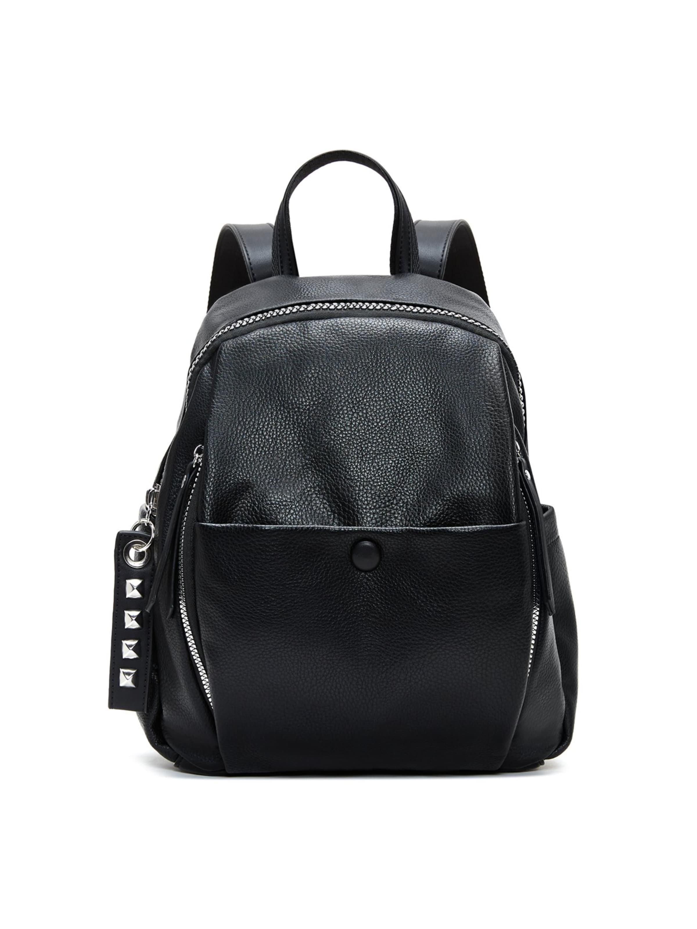 Derimod Rucksack in Schwarz: Vorderseite