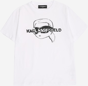 Karl LagerfeldMajica - bijela boja: prednji dio