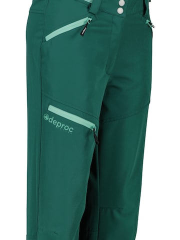 deproc Slimfit Outdoorbroek in Groen