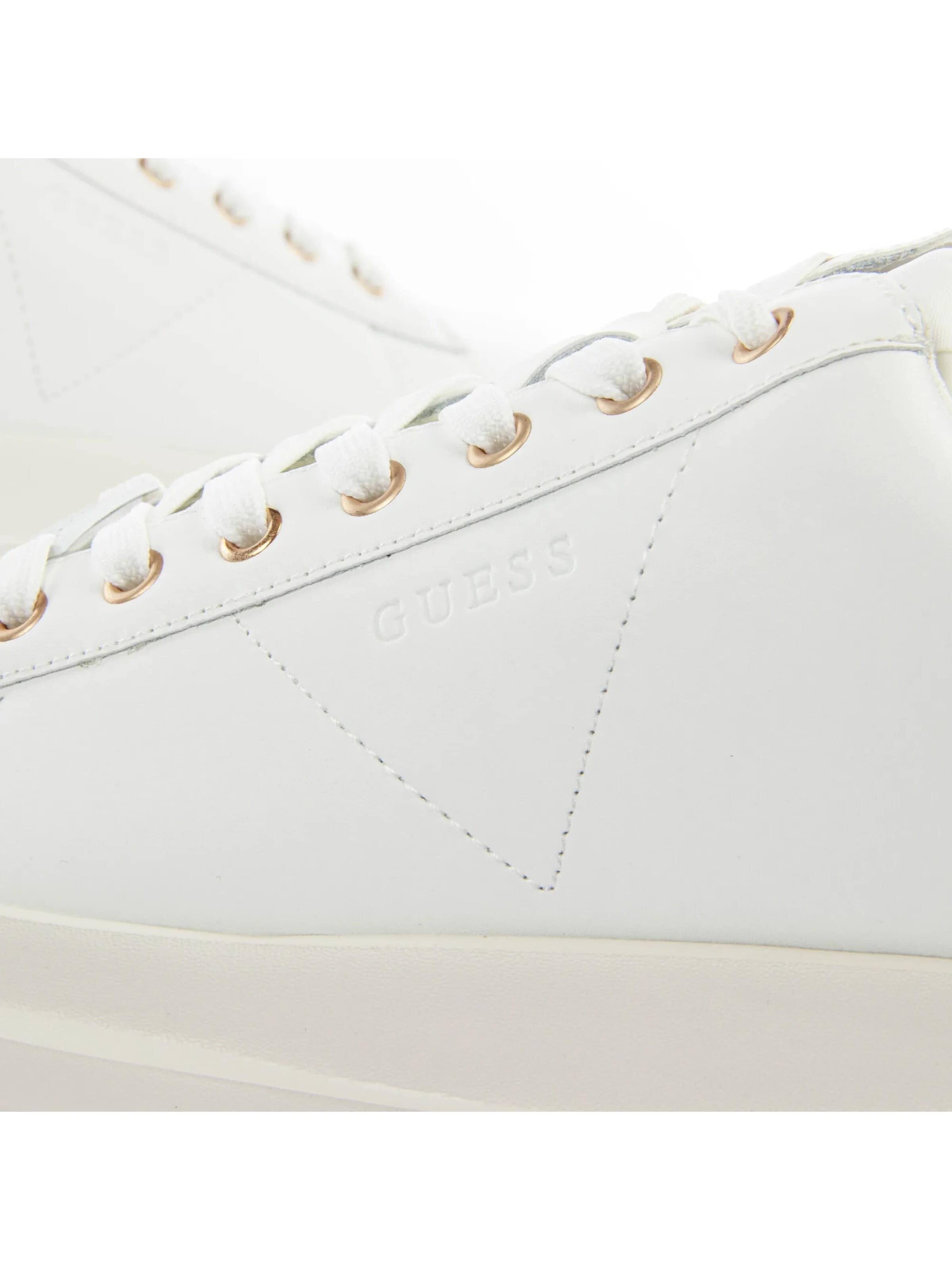 GUESS - Zapatos con cordón 'Elba' en blanco