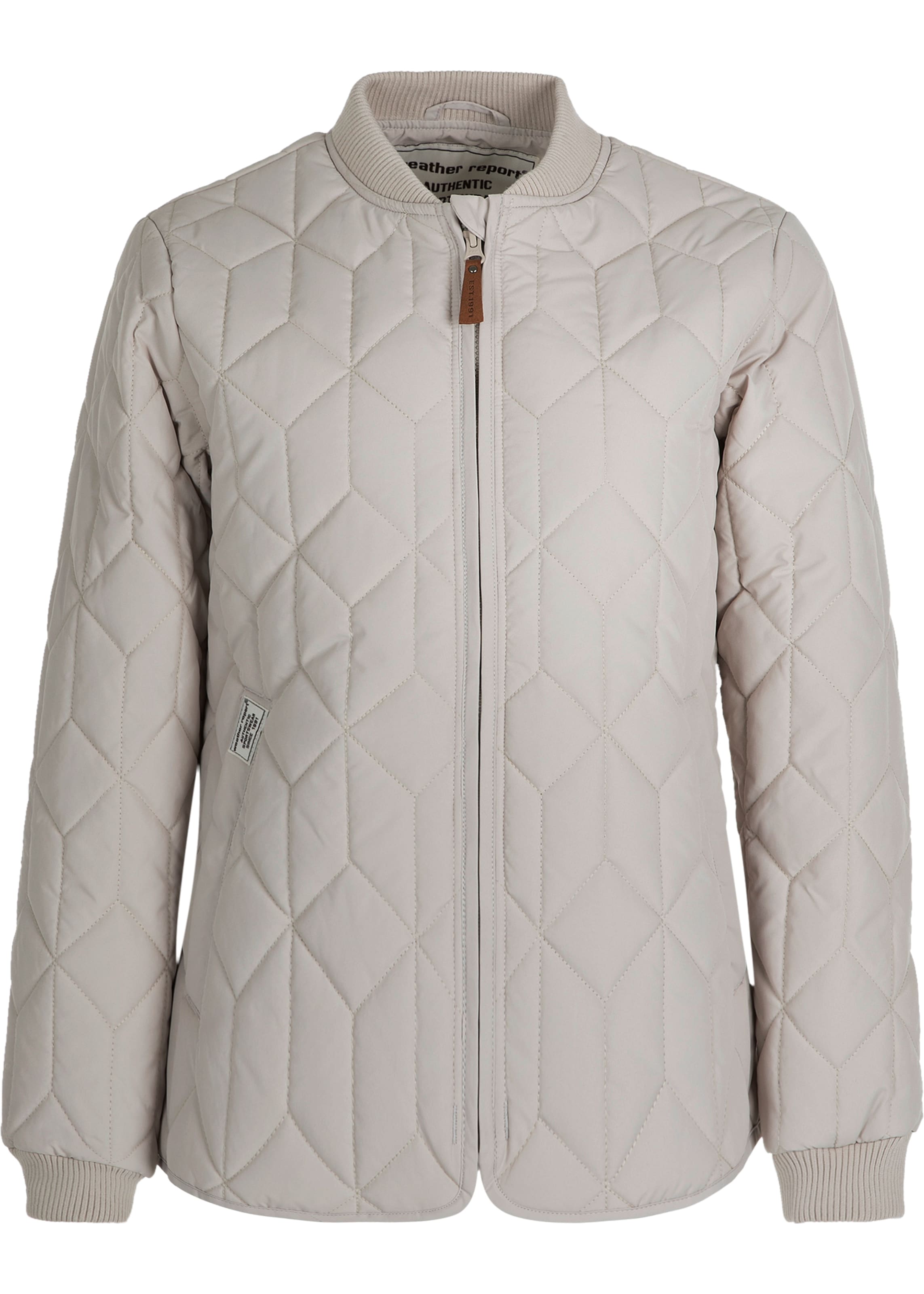 Weather Report Sportjas 'Piper' in Wit: voorkant