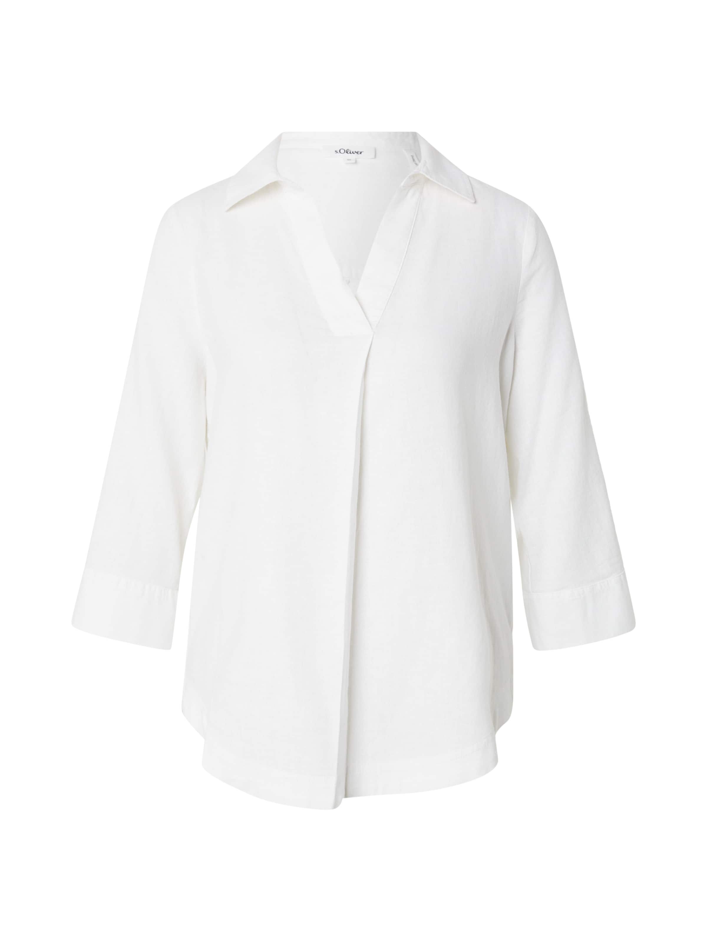 s.Oliver Blouse in White: front