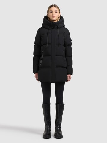 khujo Jacke 'Drown2' in Schwarz