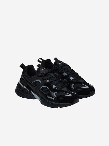 Hide&Jack Låg sneaker 'Running 2000 Black Black' i svart
