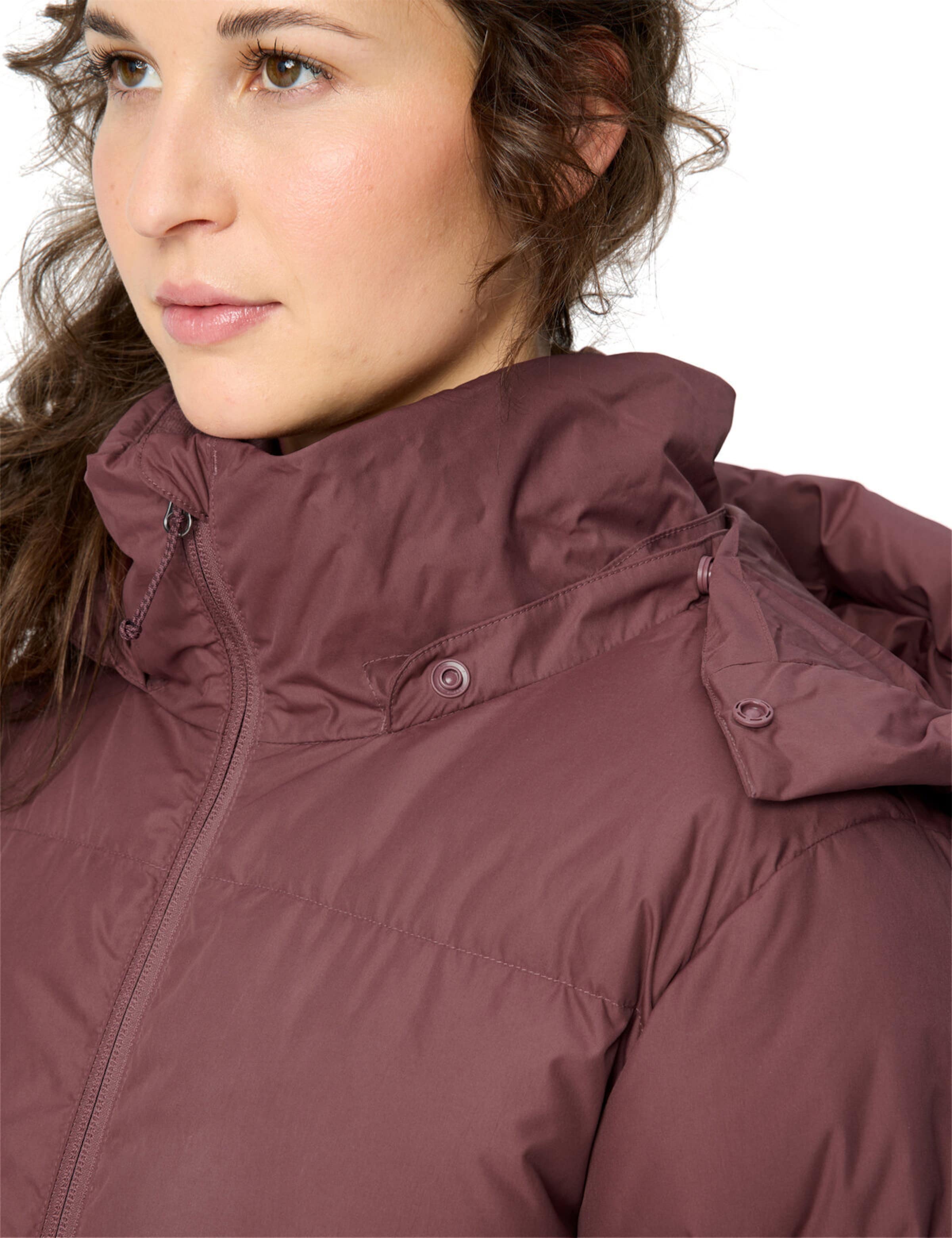 VAUDE Winter Coat 'Annecy II' in Red