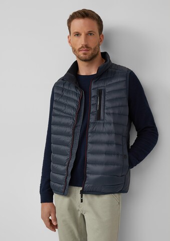 s.Oliver Vest in Blue: front