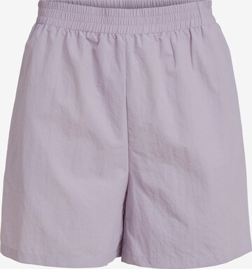 VILA Pants in Purple: front