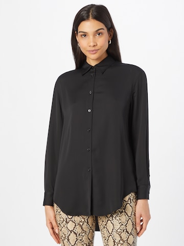 Camicia da donna di Calvin Klein in nero: frontale