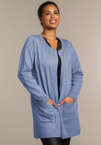 SANDGAARD Strickjacke in Blau: Vorderseite