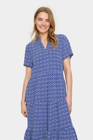 SAINT TROPEZ Kleid 'Eda' in Blau