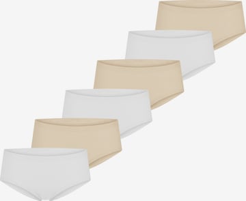 SCHIESSER Broekje ' Invisible Cotton ' in Beige: voorkant