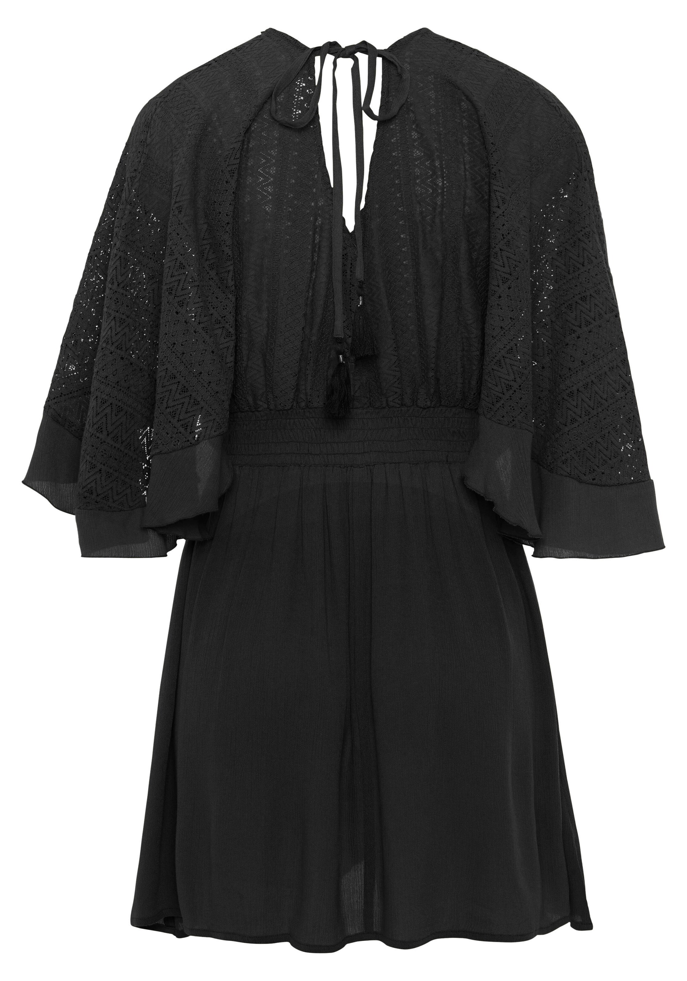 LASCANA Kleid in Schwarz