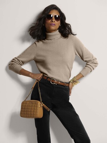 Pull-over MADELEINE en beige : devant