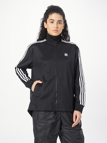 Veste mi-saison 'Adicolor Classics Long' ADIDAS ORIGINALS en noir : devant