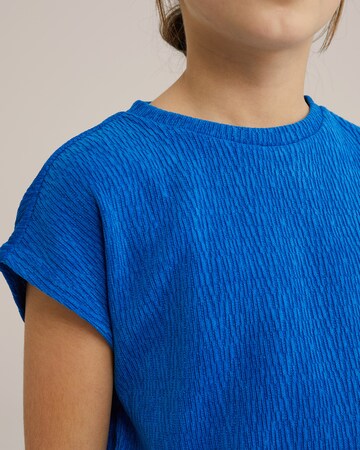 T-Shirt WE Fashion en bleu