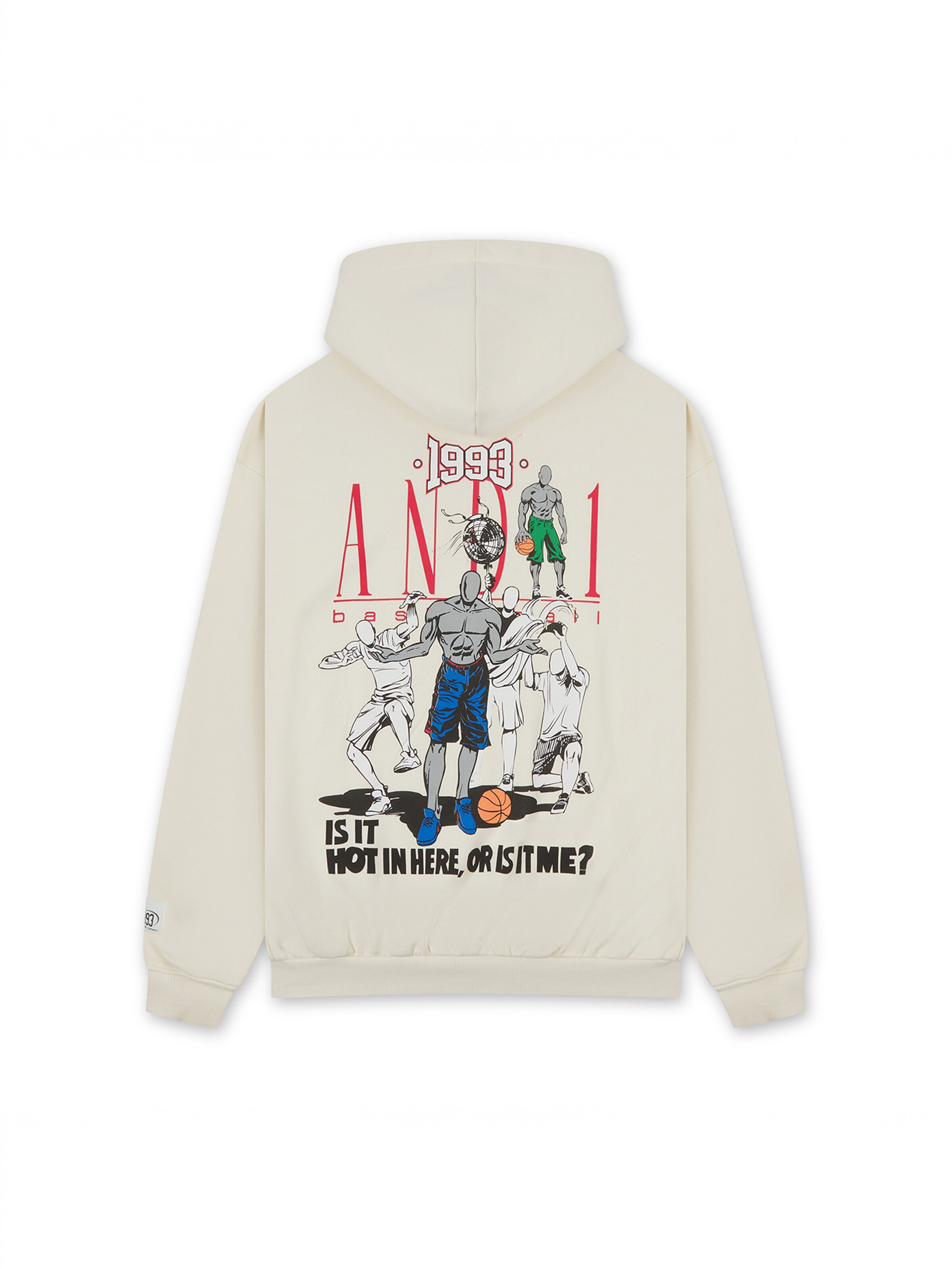 AND1 Sweatshirt 'Core Retro' in Beige
