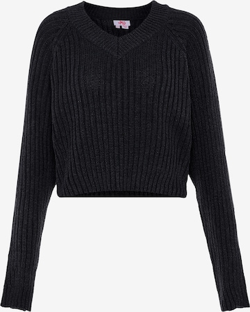 Pull-over MYMO en noir : devant