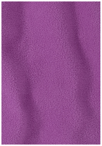 JACK WOLFSKIN Fleece Jacket in Purple