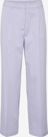 Noisy may - Pantalón plisado 'Almond' en lila: frente