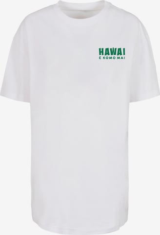 T-shirt oversize 'Hawai' Merchcode en blanc : devant