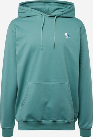 Sweat-shirt 'Gull 2' Cleptomanicx en vert : devant