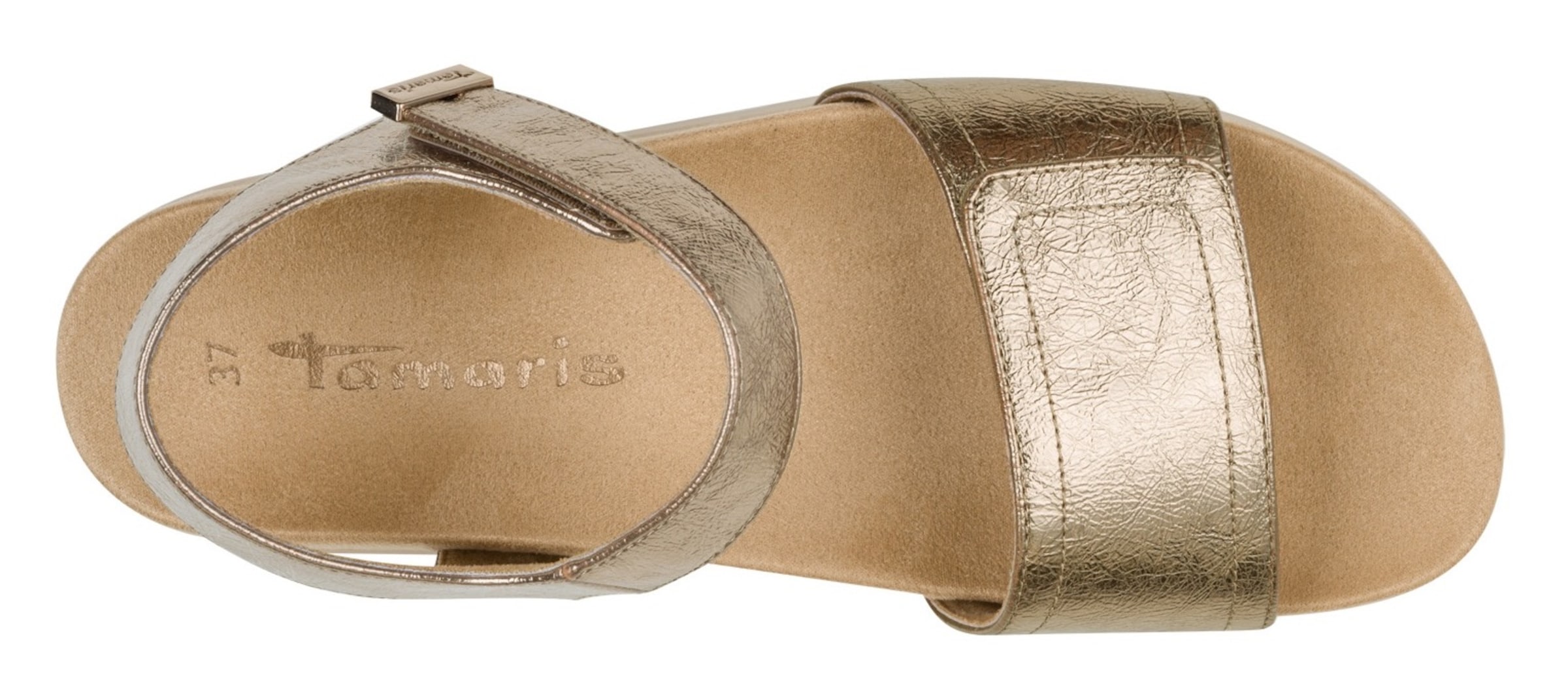 Sandales Tamaris en bronze