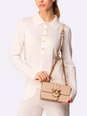 Sac bandoulière 'BORSA A TRACOLLA - 105856 A0F1' PINKO en beige