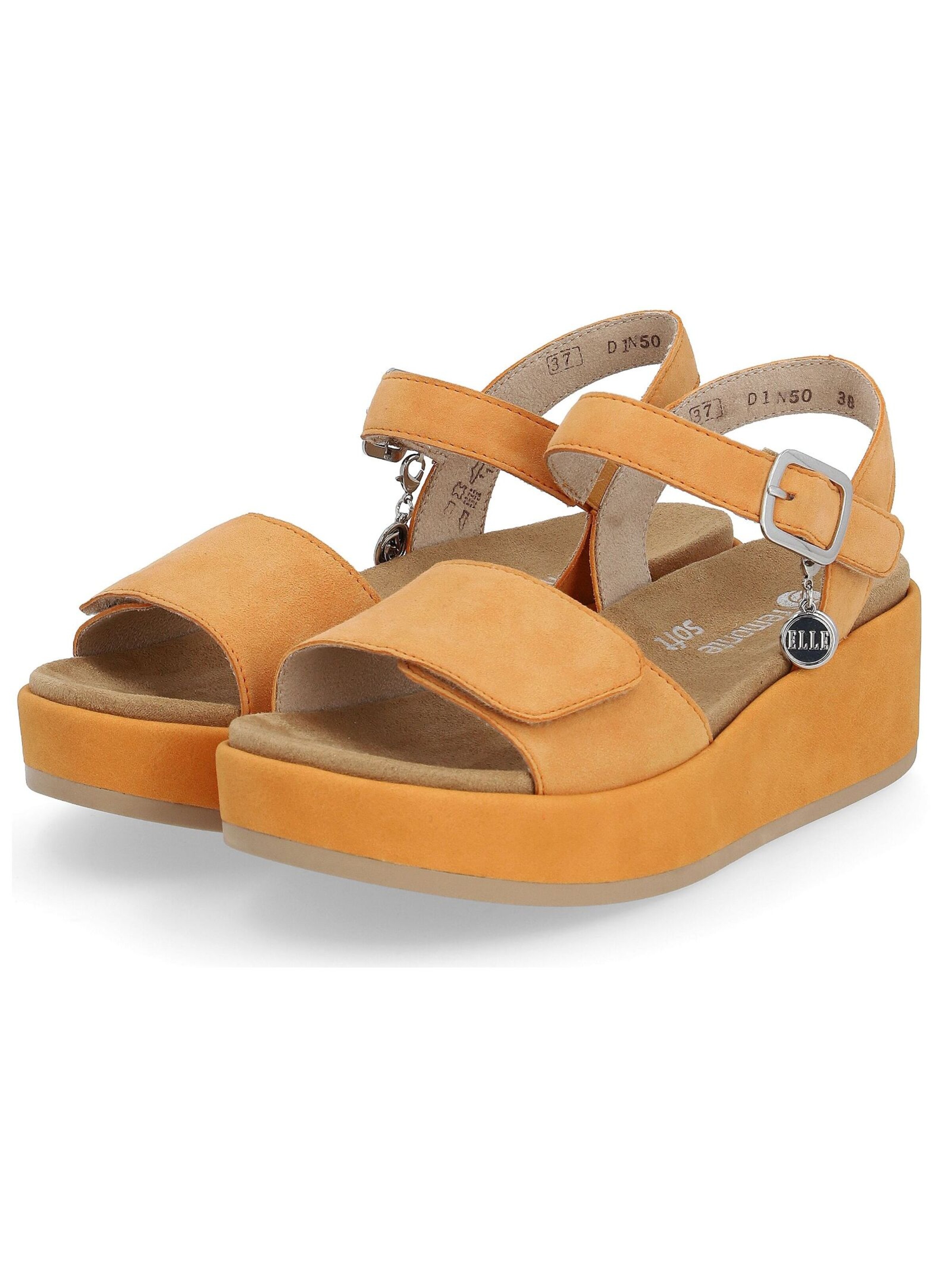 REMONTE Sandalen met riem in Oranje