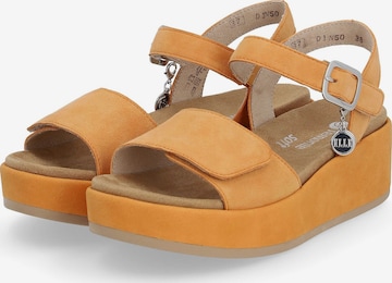 REMONTE Sandalen met riem in Oranje