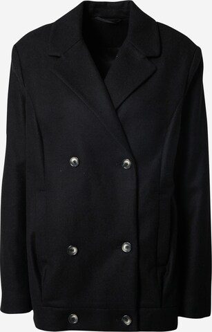 Manteau mi-saison 'Milano' Designers Remix en noir : devant