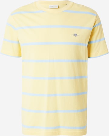 GANT T-shirt i gul: framsida