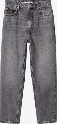 MANGO Loose fit Jeans in Grey: front